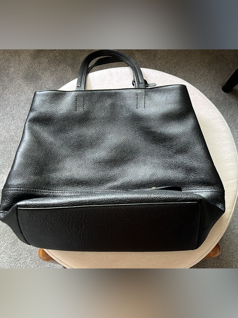 J Crew Leather Tote Bag